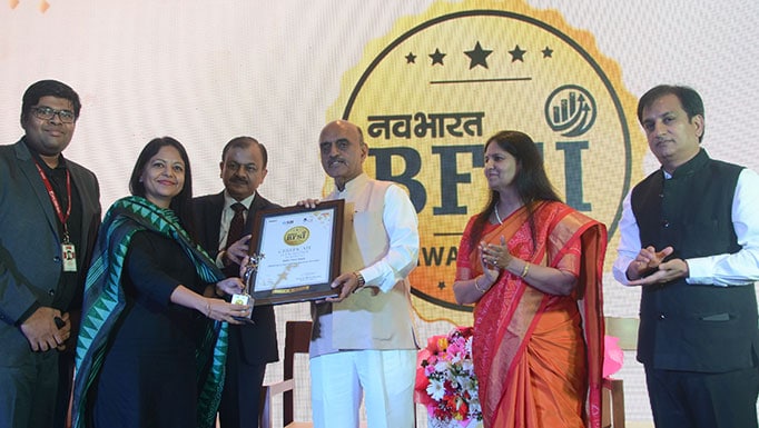 Metra Trust awarded for 'Best Sustainable Banking Strategy' by Navabharat