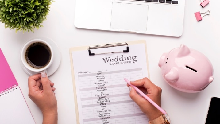 efficient wedding budget planner