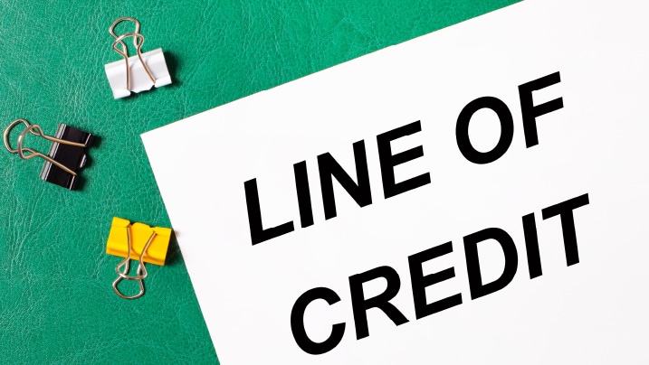 use a credit line