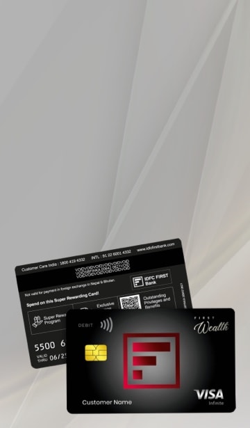 FIRST Wealth Debit Card